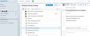 Event Management software-Asana software