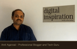 Top 10 Bloggers in india-Amit agarwal
